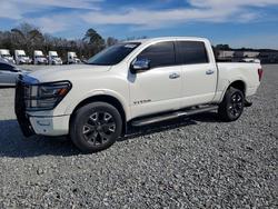 Salvage trucks for sale at Tifton, GA auction: 2023 Nissan Titan Platinum Reserve