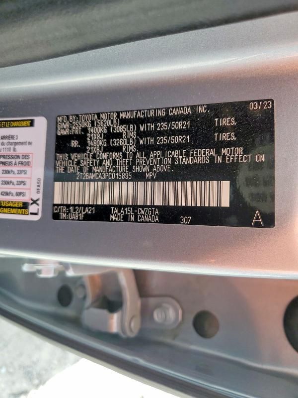 2023 Lexus Rx 350 Base