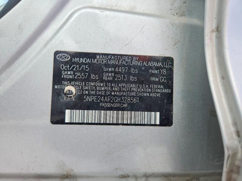 2016 Hyundai Sonata se