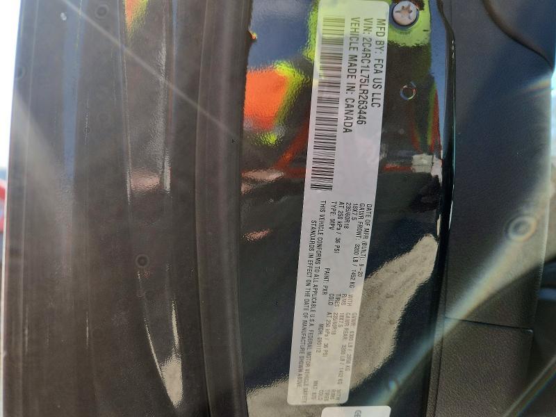 2020 Chrysler Pacifica Hybrid Touring l