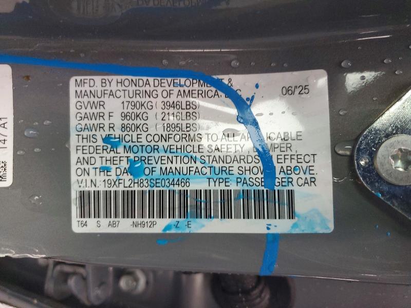 2025 Honda Civic Sport