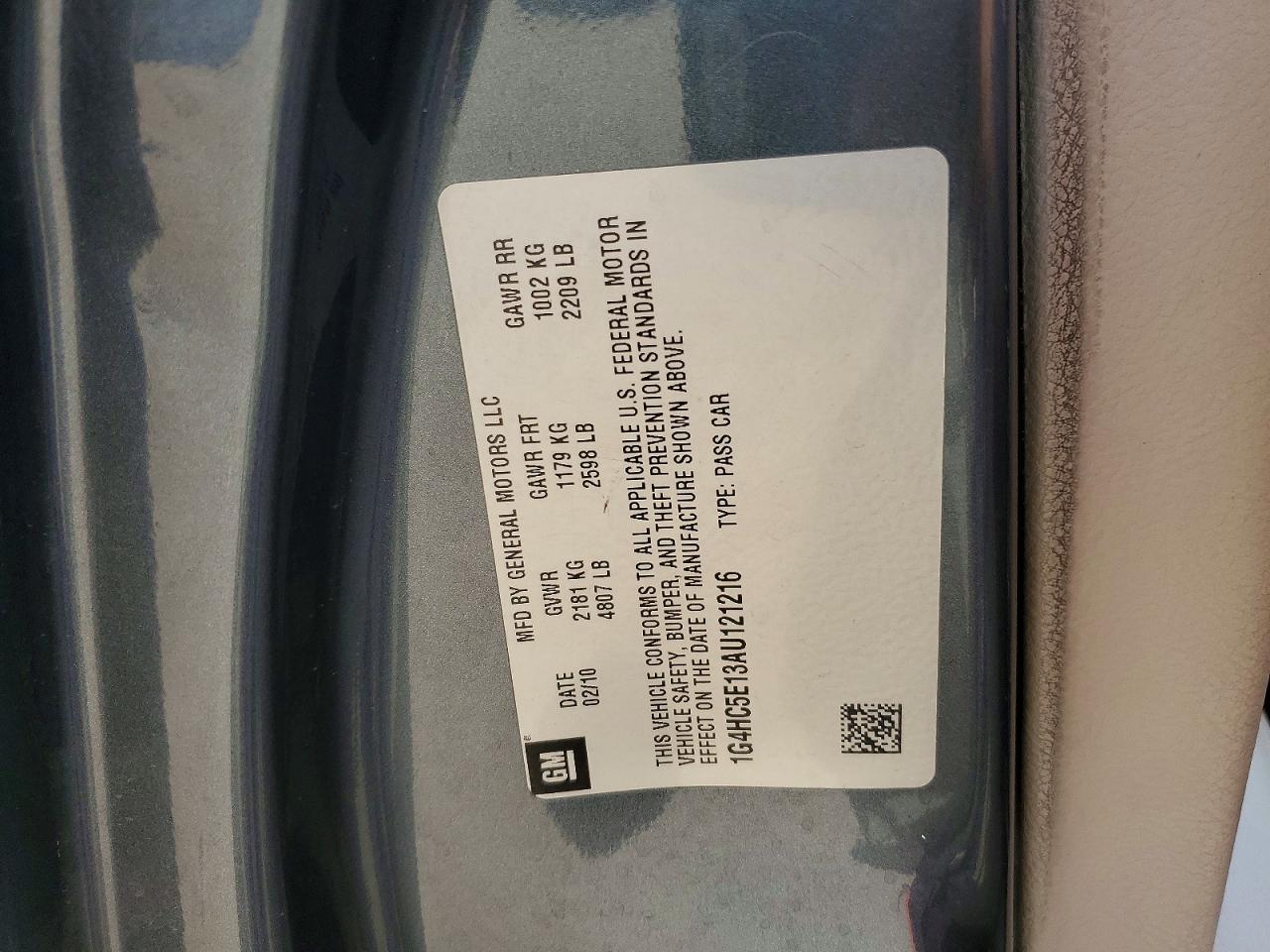 2010 Buick Lucerne cxl