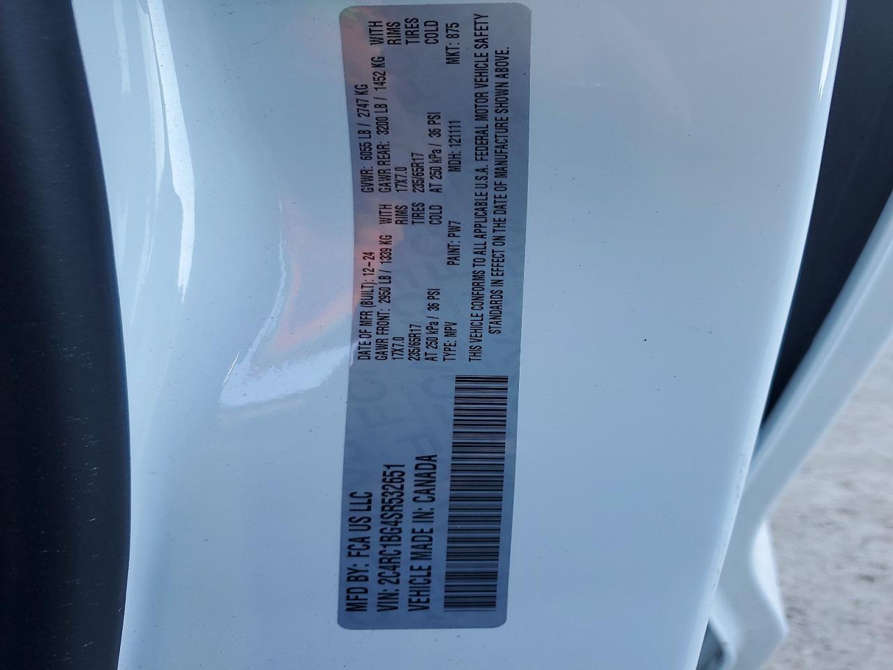 2025 Chrysler Pacifica Select