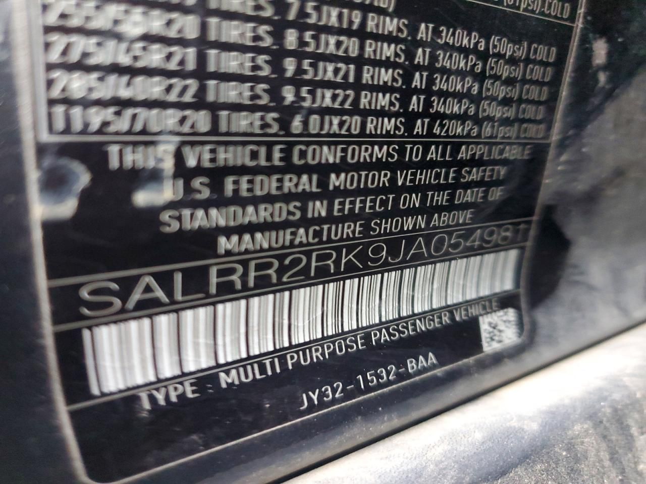 2018 Land Rover Discovery hse