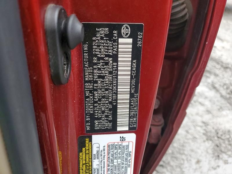 2006 Toyota Camry xle V6