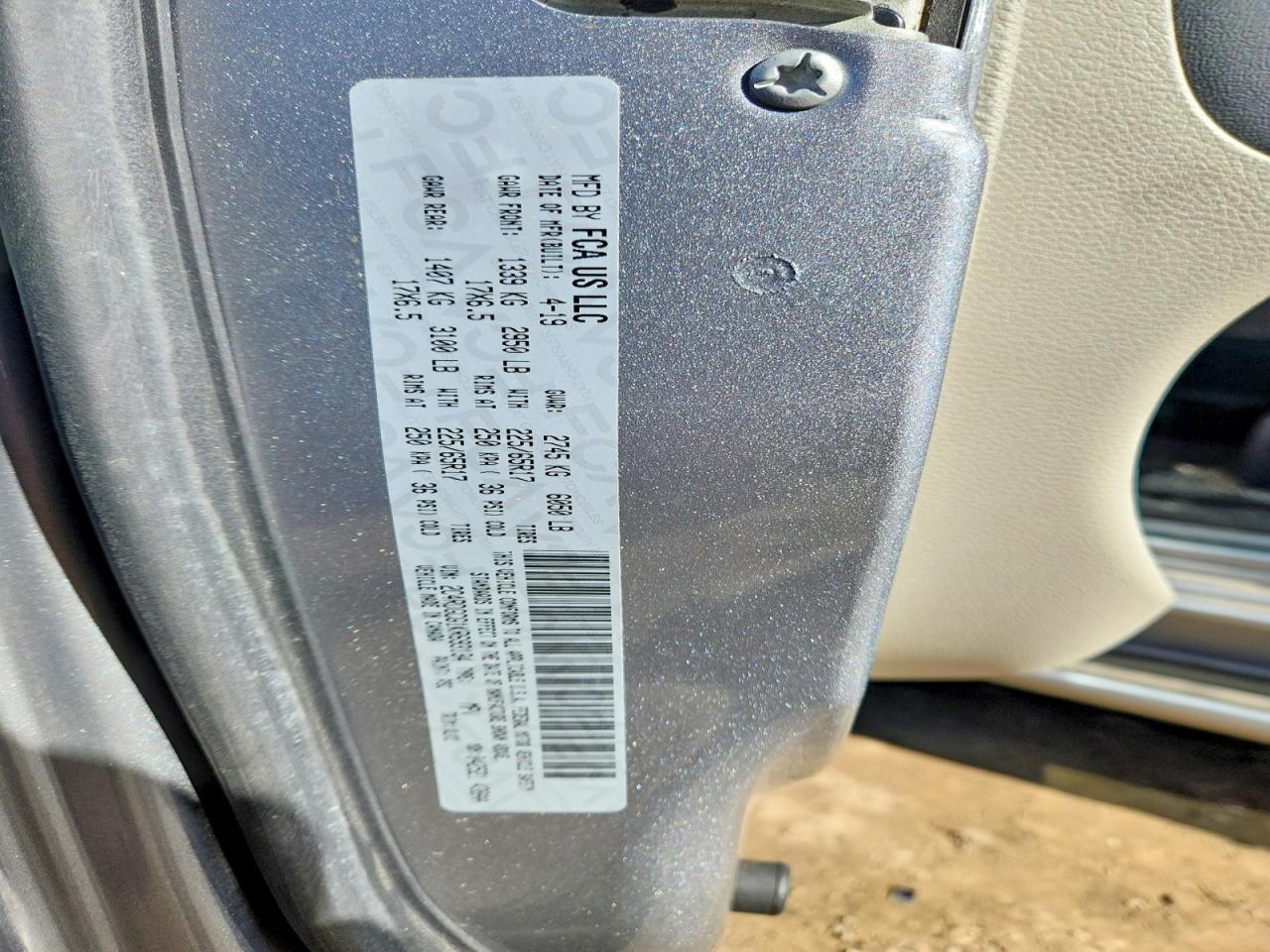 2019 Dodge Grand Caravan sxt