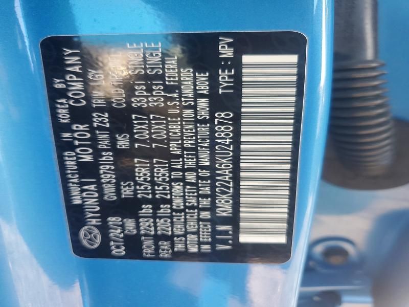 2019 Hyundai Kona sel