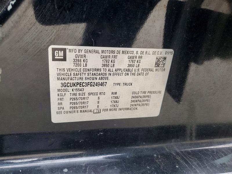 2015 Chevrolet Silverado K1500