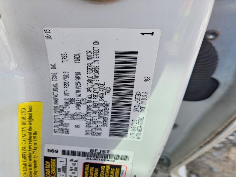 2016 Toyota Tundra Double Cab SR