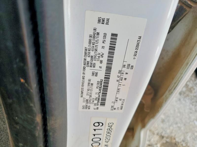 2018 Ford F350 Super Duty Utility / Service Truck