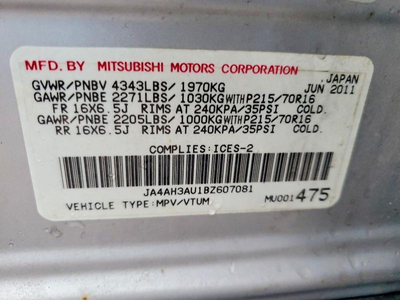 2011 Mitsubishi Rvr se