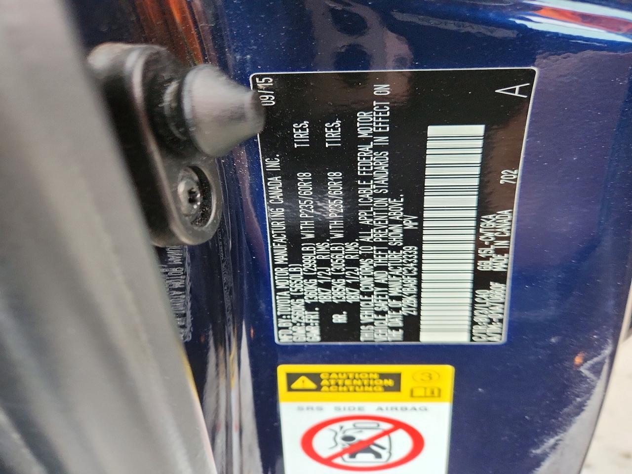 2015 Lexus Rx 350 Base