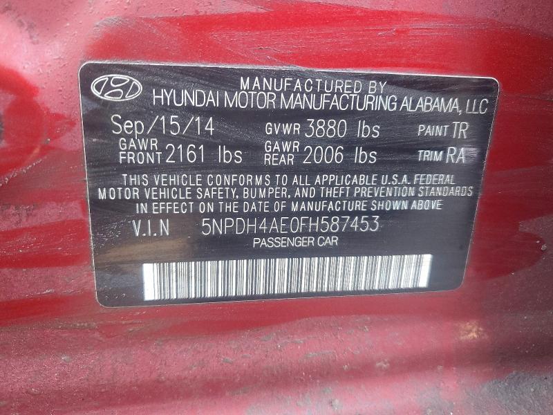 2015 Hyundai Elantra se