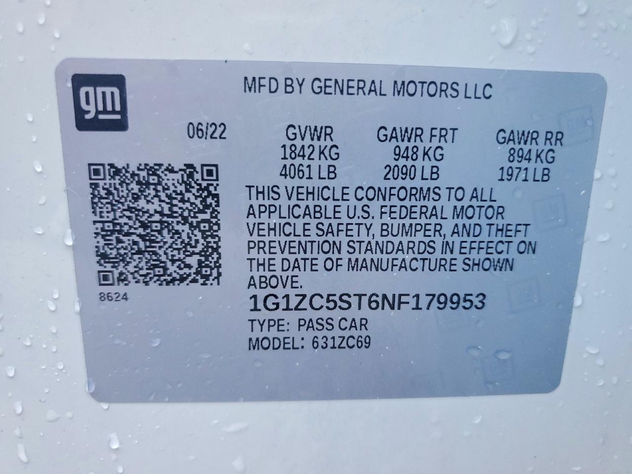 2022 Chevrolet Malibu ls