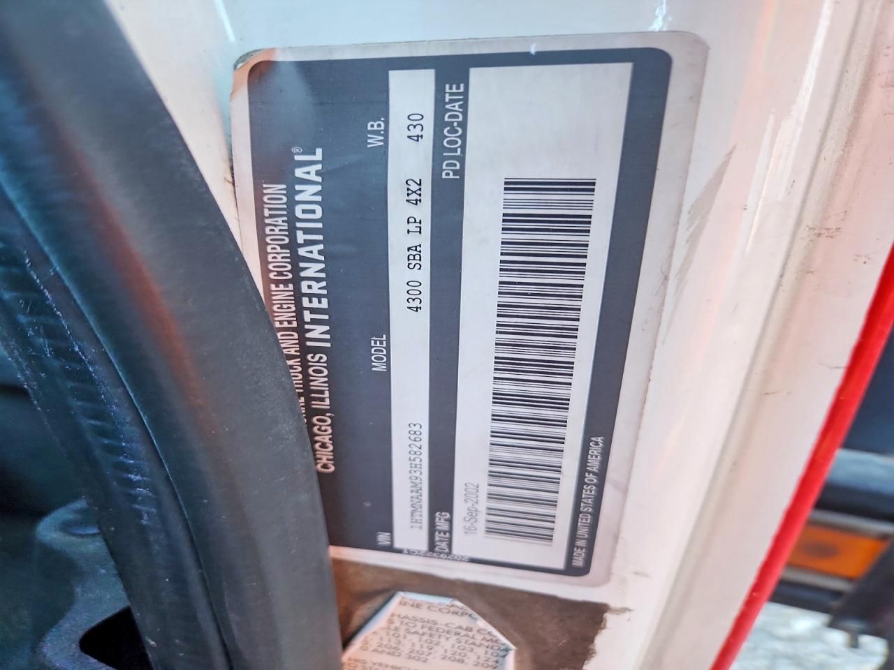 2003 International 4300 Flatbed Truck