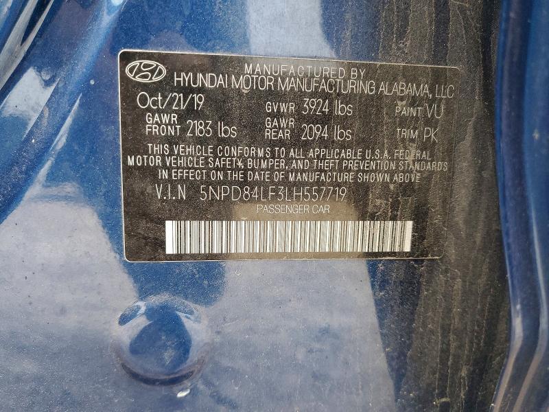 2020 Hyundai Elantra sel