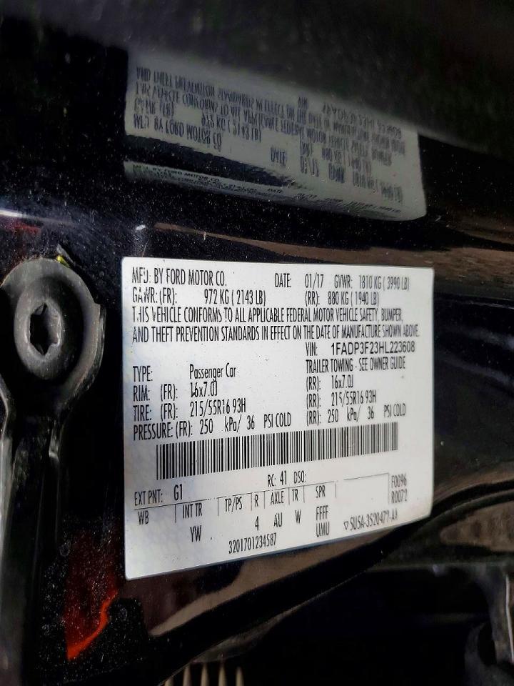 2017 Ford Focus se