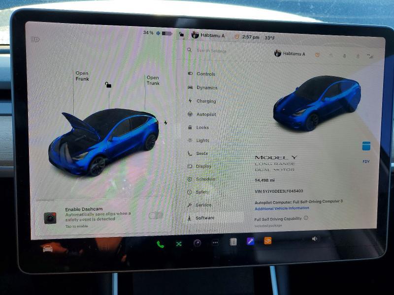 2020 Tesla Model y