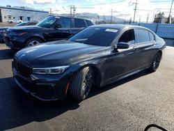 BMW salvage cars for sale: 2021 BMW 740 i