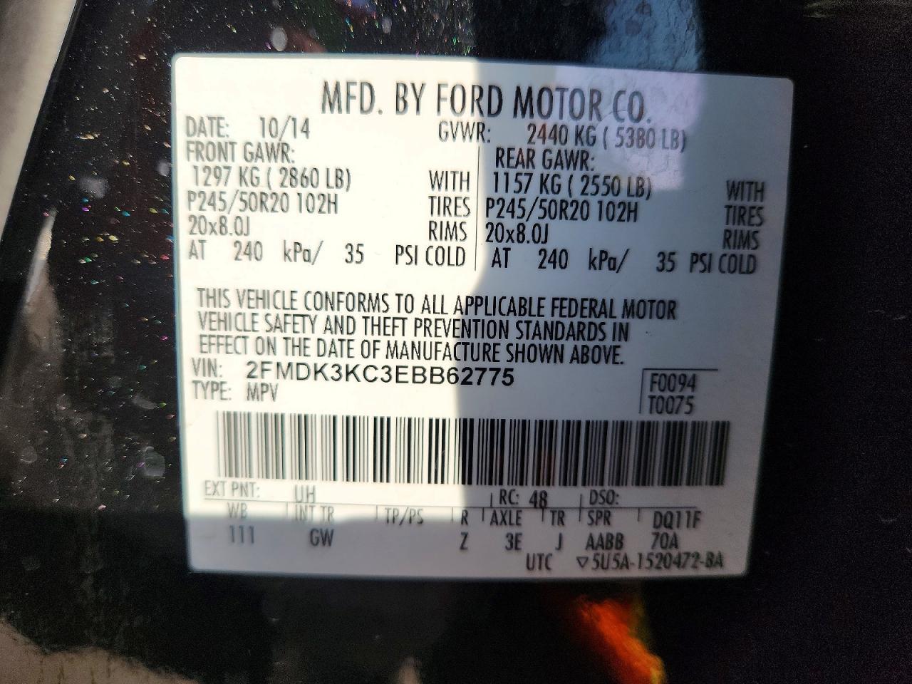 2014 Ford Edge Limited