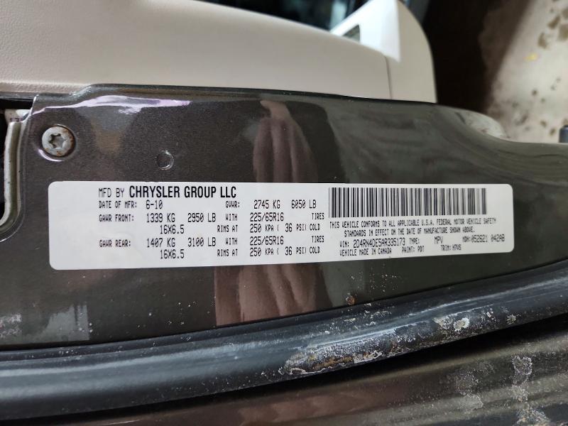 2010 Dodge Grand Caravan se