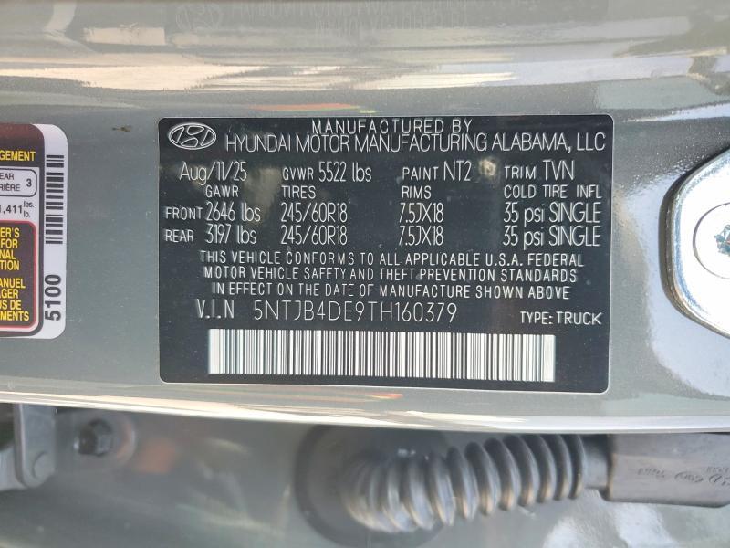 2026 Hyundai Santa Cruz sel