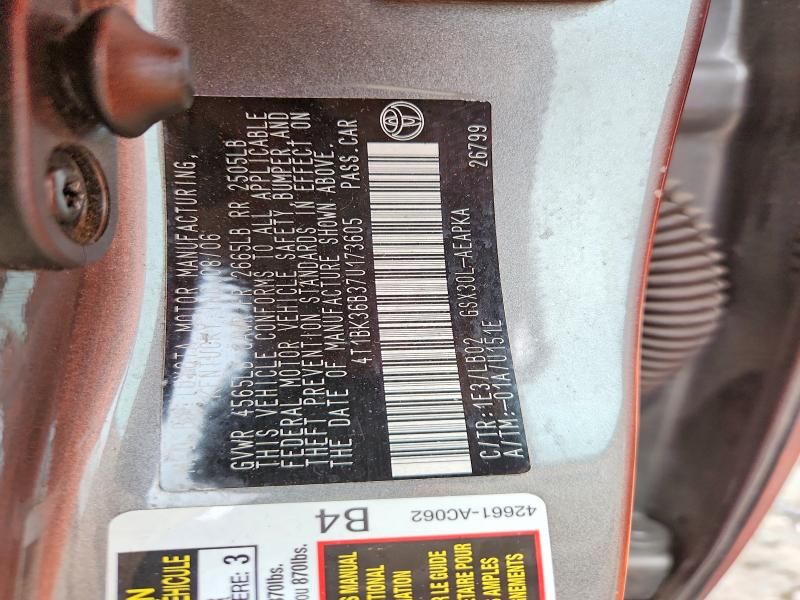 2007 Toyota Avalon xl