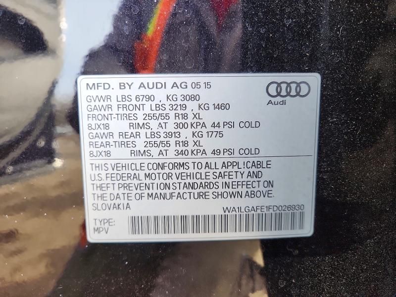 2015 Audi Q7 Premium Plus