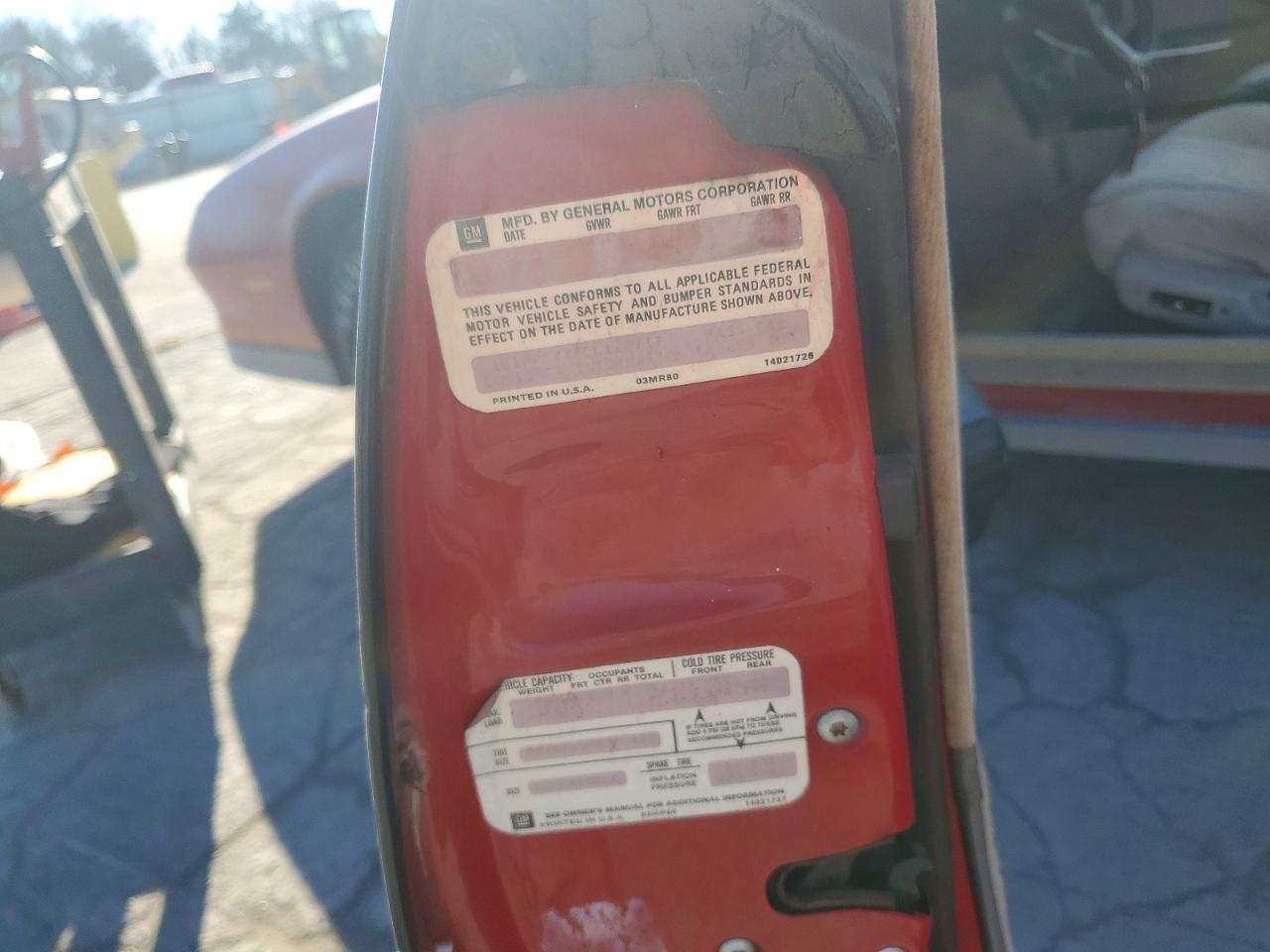 1982 Chevrolet Camaro