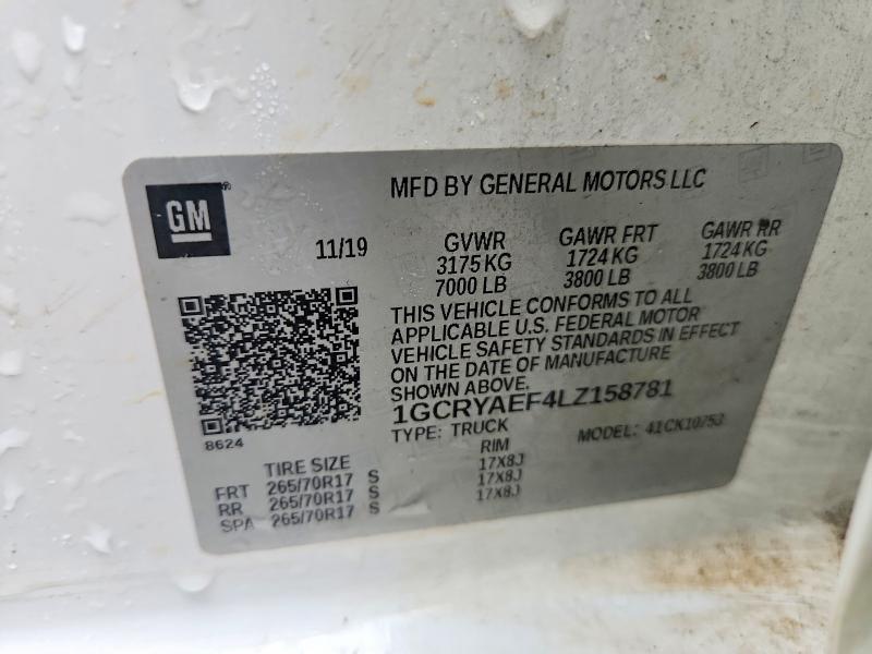 2020 Chevrolet Silverado K1500