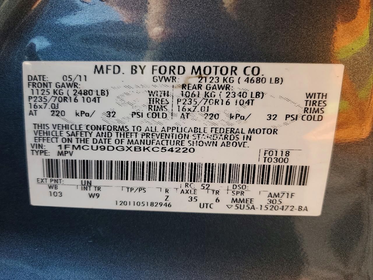 2011 Ford Escape xlt