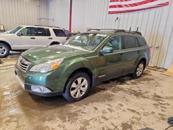 Salvage cars for sale from Copart Appleton, WI: 2012 Subaru Outback 2.5i Limited