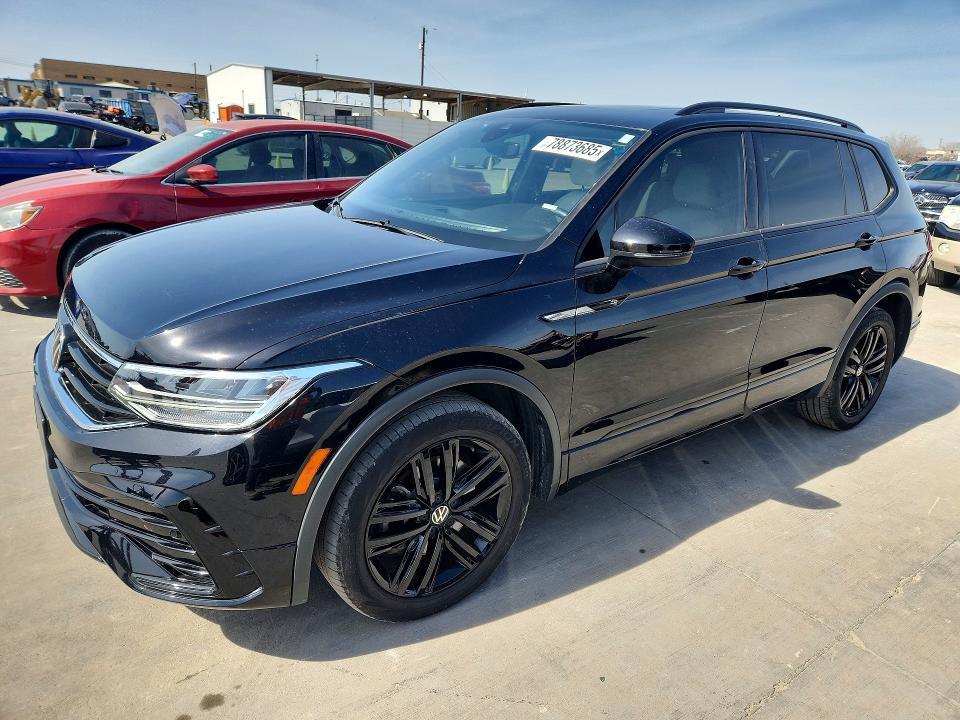 2022 Volkswagen Tiguan se R-line Black