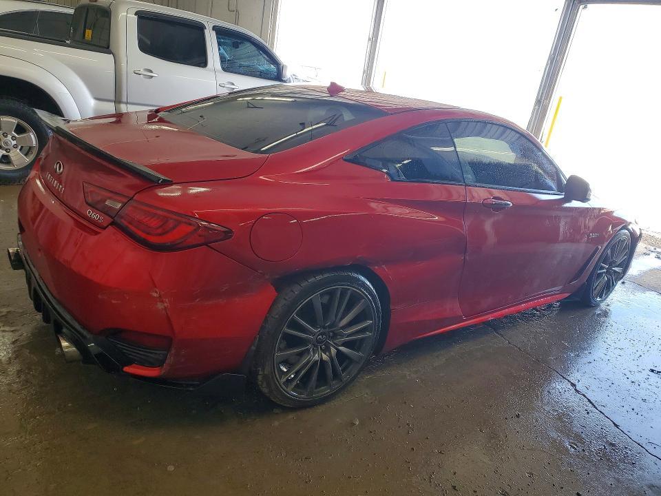 2017 Infiniti Q60 red Sport 400