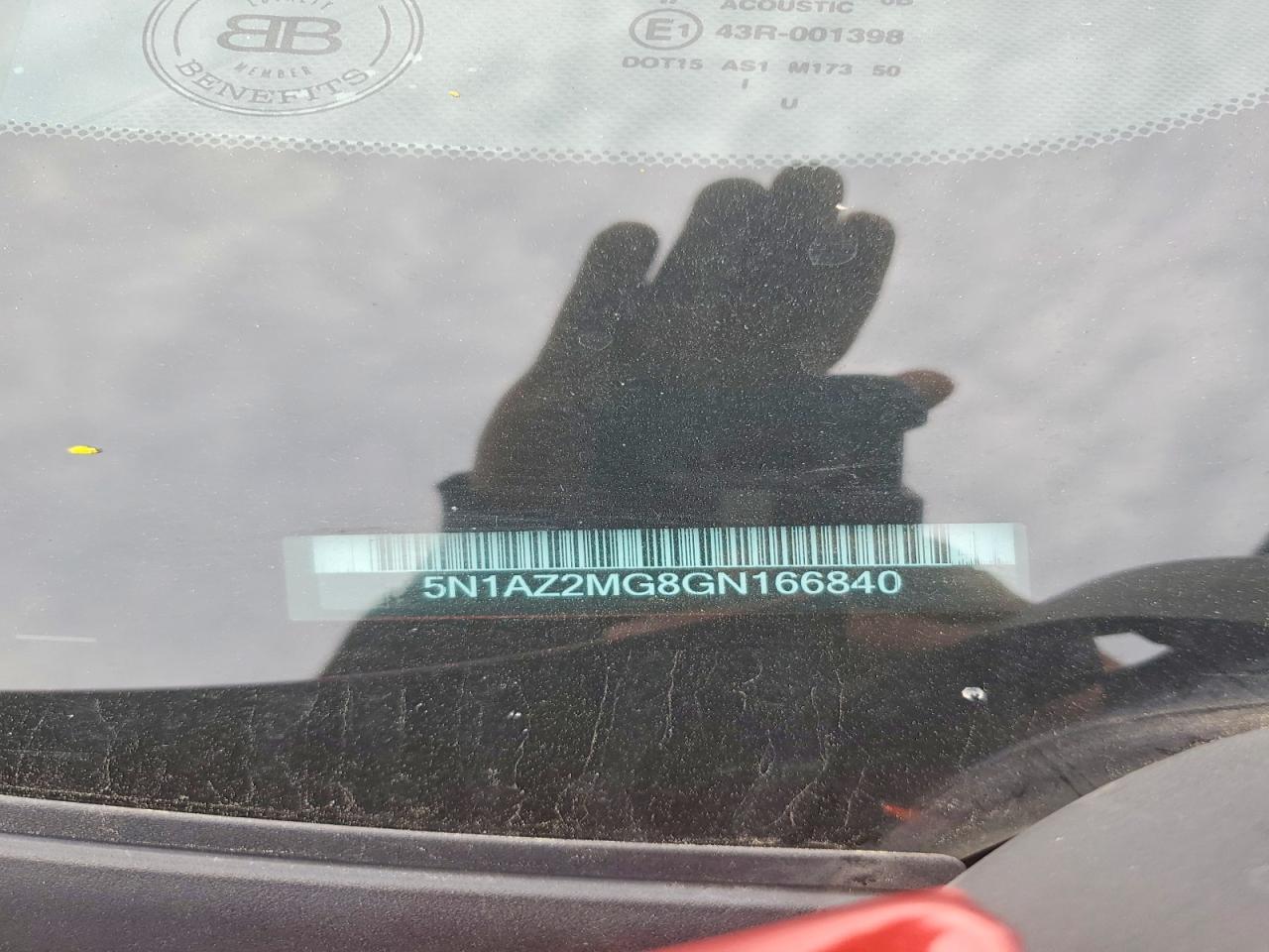 2016 Nissan Murano s