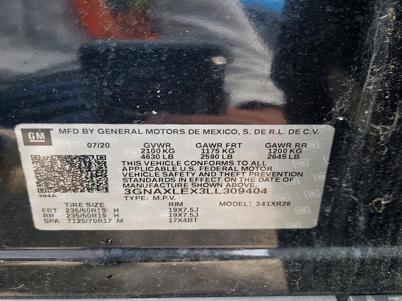 2020 Chevrolet Equinox lt