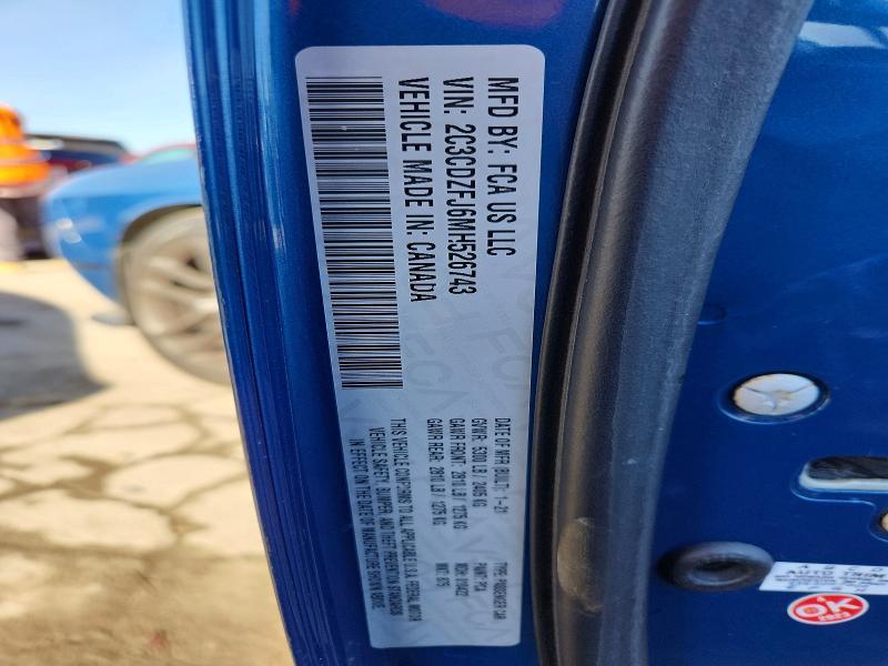 2021 Dodge Challenger r