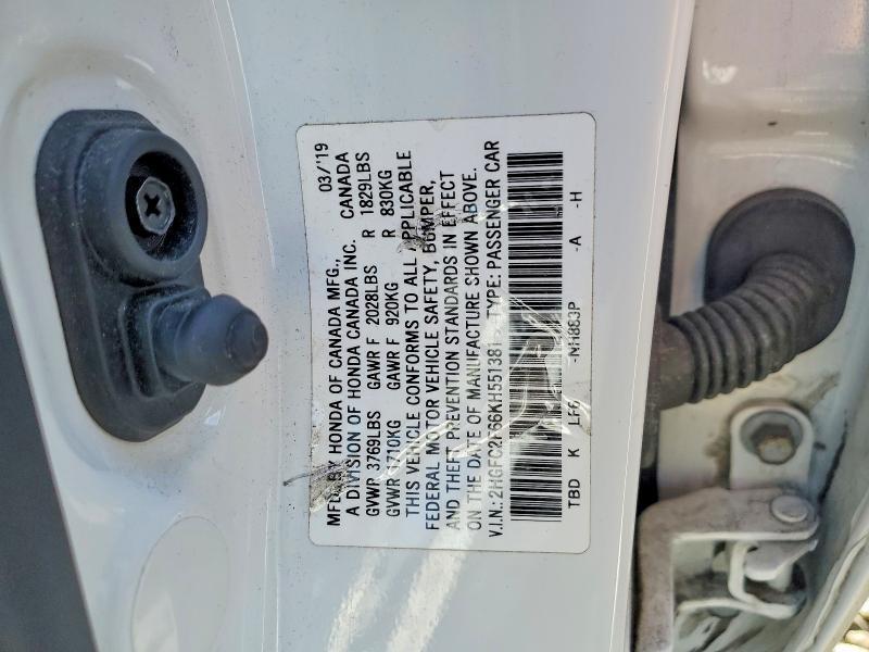 2019 Honda Civic lx
