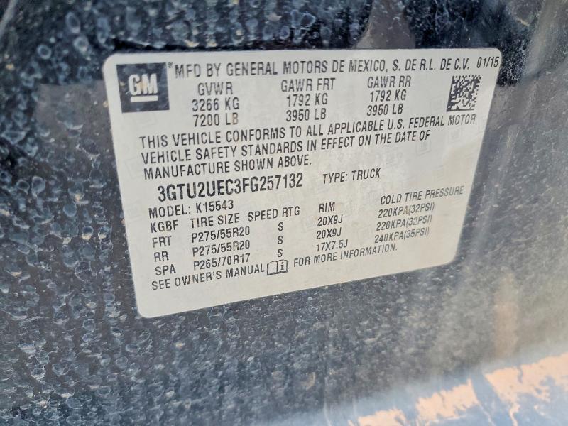 2015 GMC Sierra K1500 sle