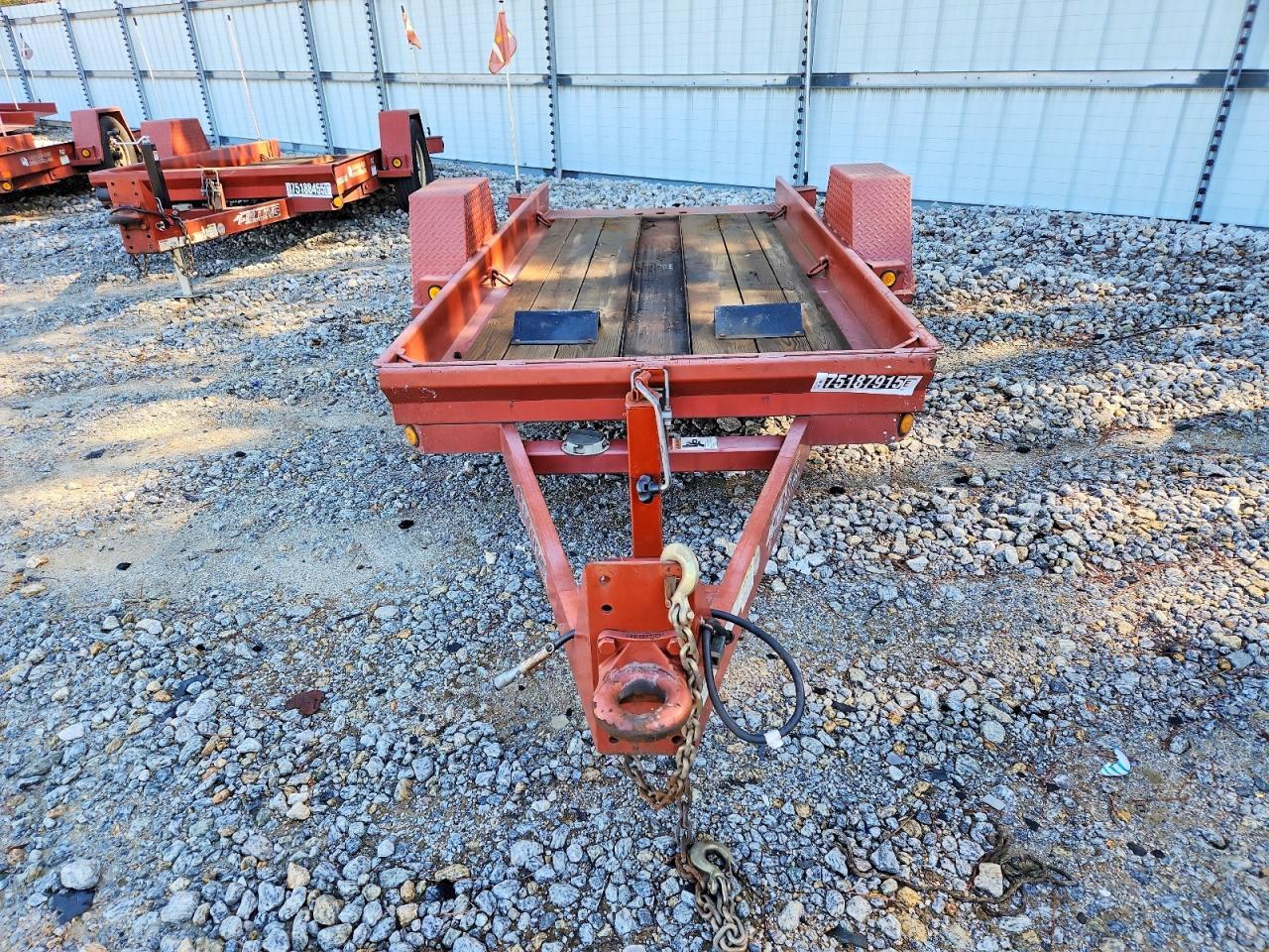 2015 Felling FT-6-T-1 Tilt Deck Equipment Trailer
