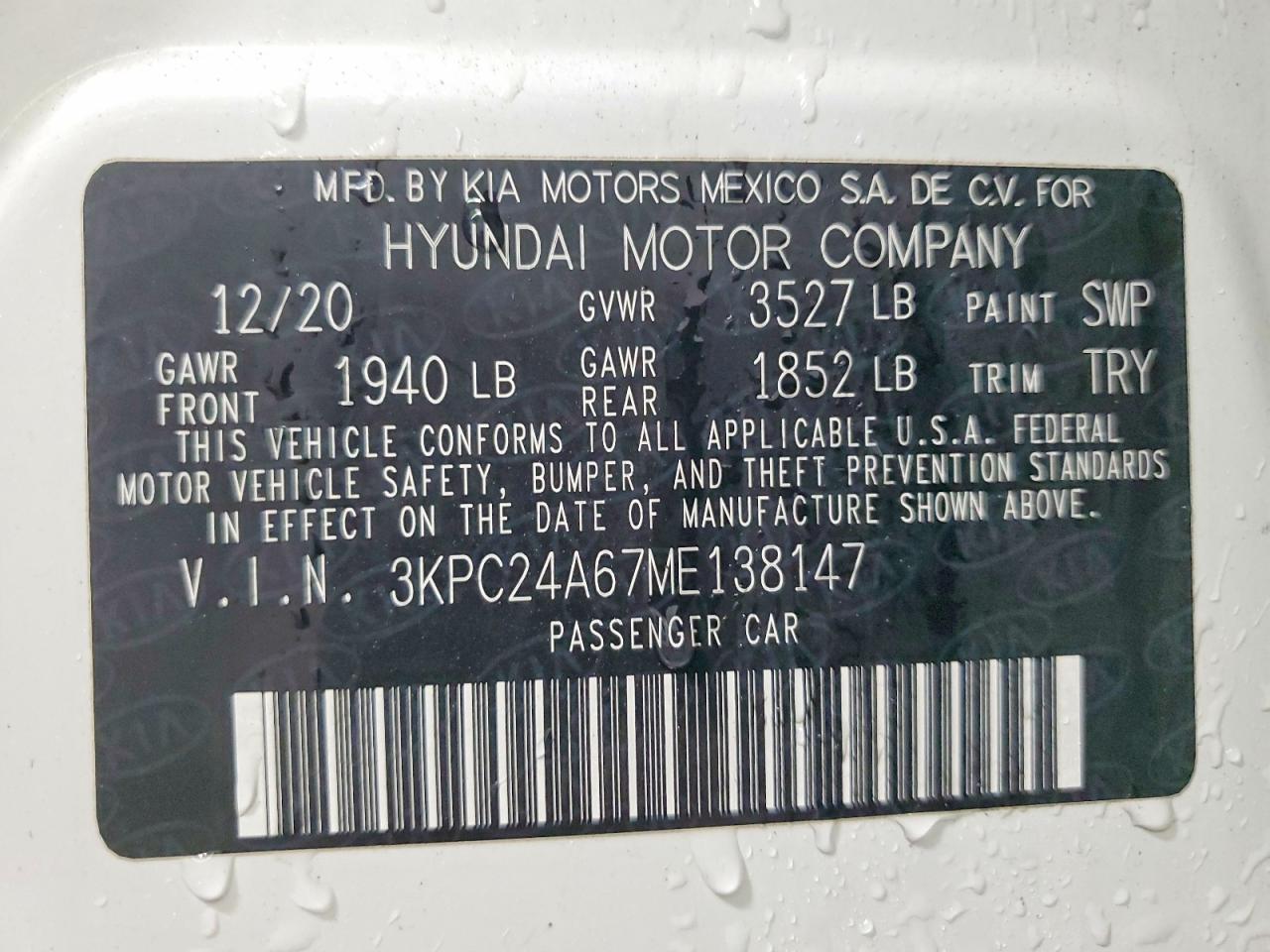 2021 Hyundai Accent se