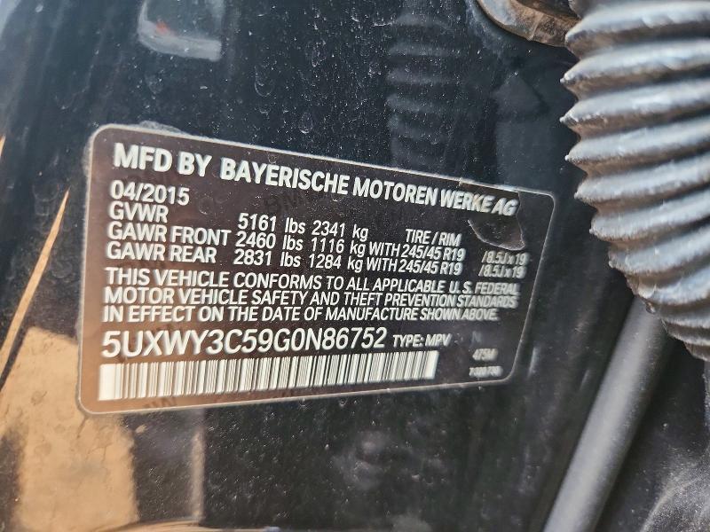 2016 BMW X3 Xdrive28d