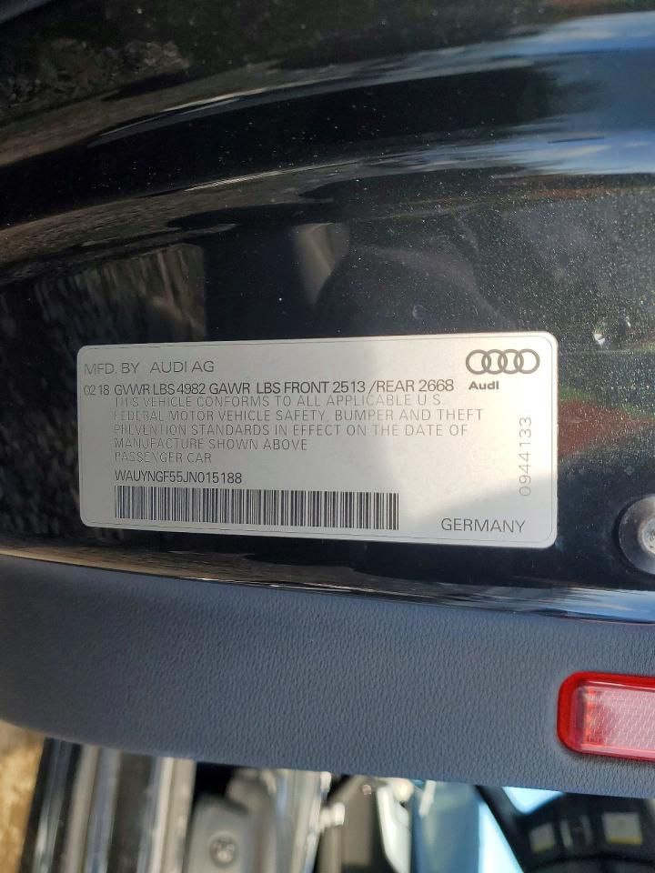 2018 Audi A5 Premium Plus