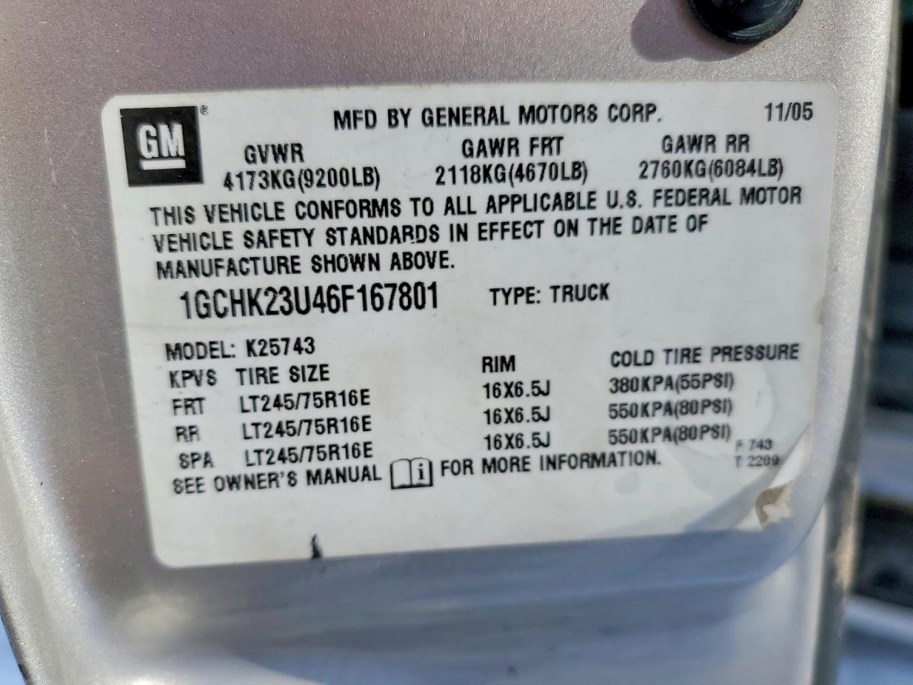 2006 Chevrolet Silverado K2500 Heavy Duty