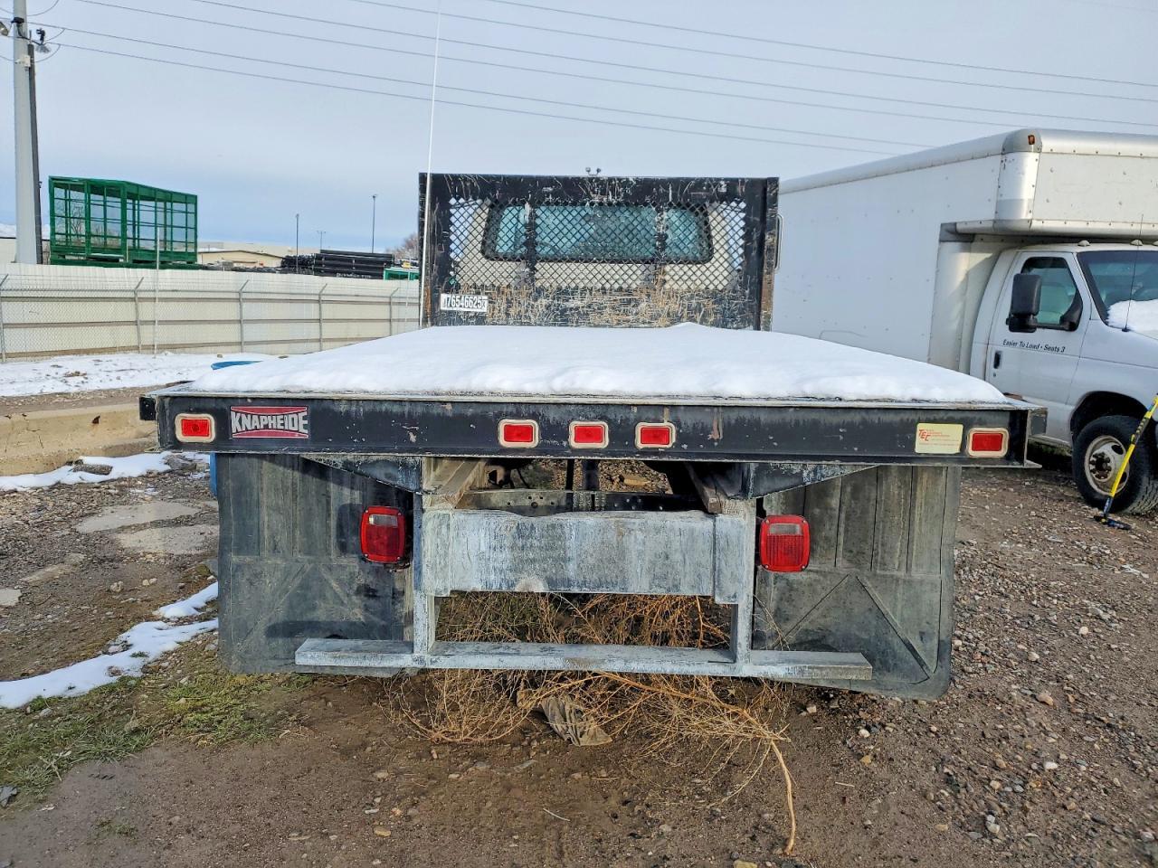 1995 Ford F700 Flatbed Truck