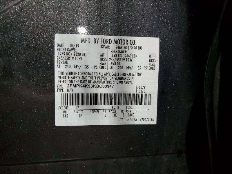 2019 Ford Edge Titanium