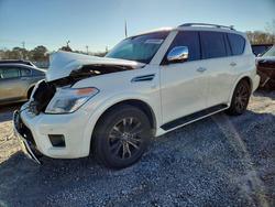 Nissan salvage cars for sale: 2020 Nissan Armada Platinum