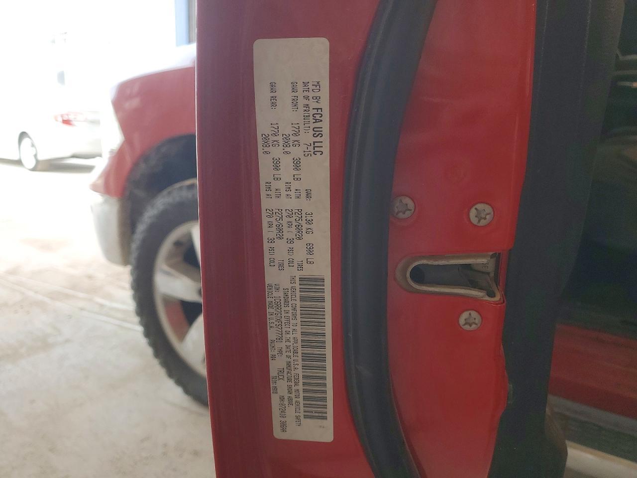 2015 Dodge Ram 1500 slt