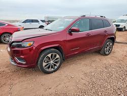Jeep Vehiculos salvage en venta: 2019 Jeep Cherokee Overland