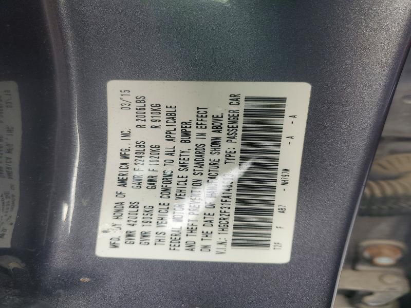 2015 Honda Accord lx